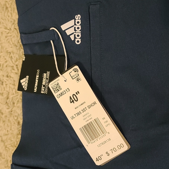 Men's Navy Golf Short - Picture 2 of 5